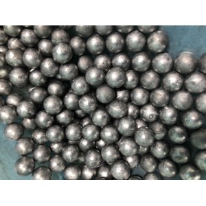 Spherical balls for 36 caliber cases 12/0
